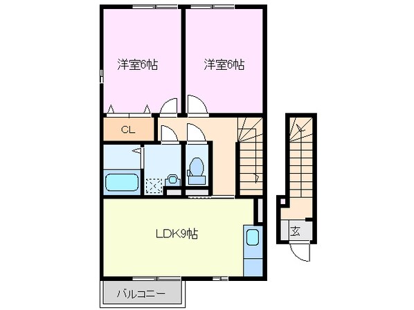 カームの物件間取画像